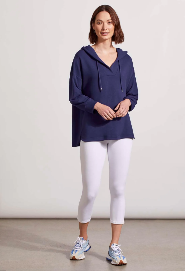 HOODED DOLMAN TUNIC By Tribal