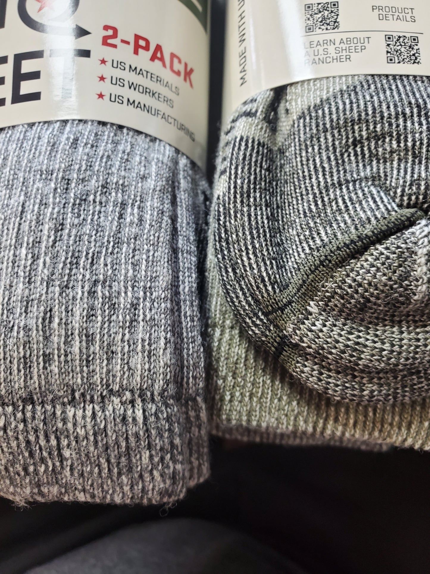 Boulder CREW 2 Pair Full Cushion Sock