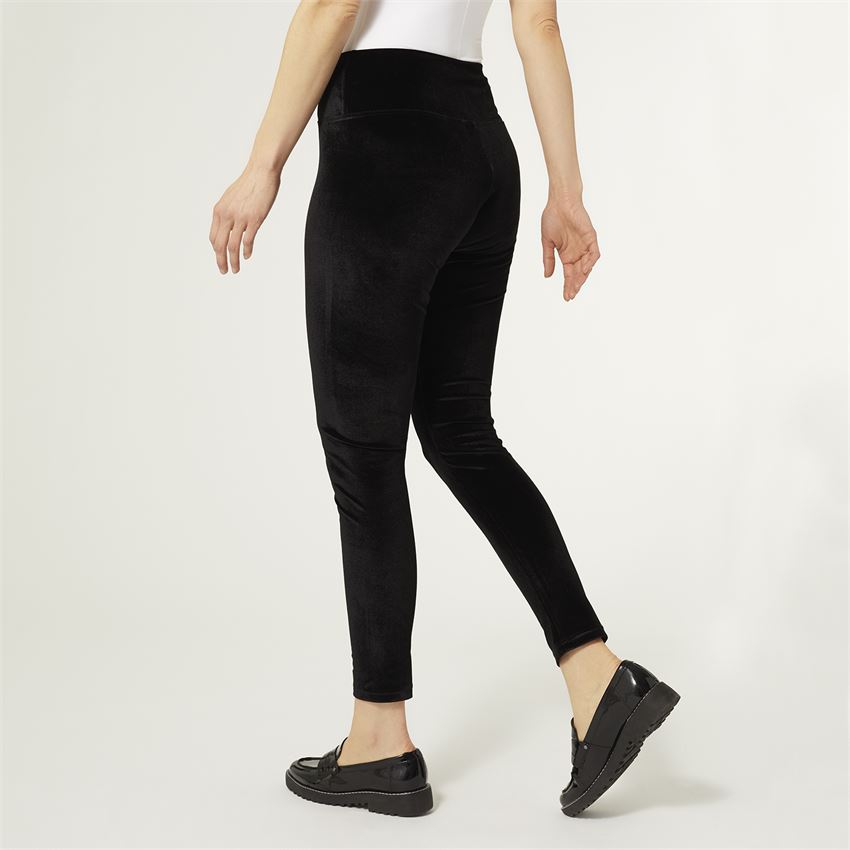 Rowan Wide Waist Velour Legging