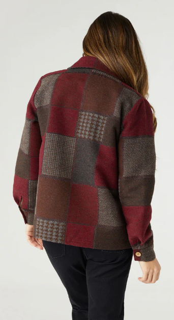 Maura Colorblock Shacket