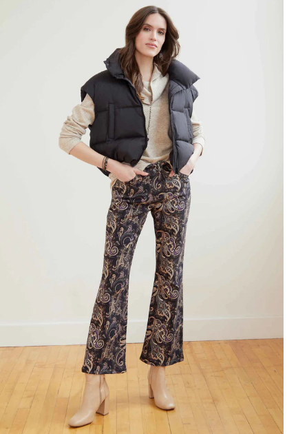 Draco Printed Flare Pant