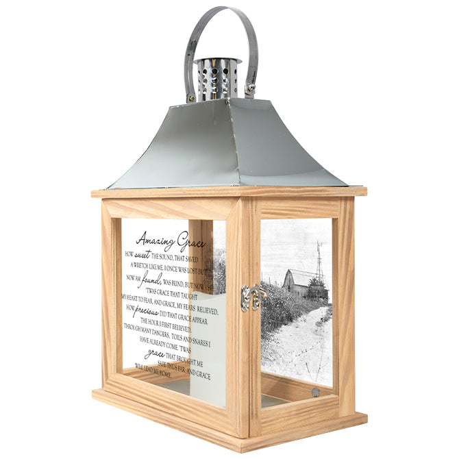 "Amazing Grace" Memorial Lantern
