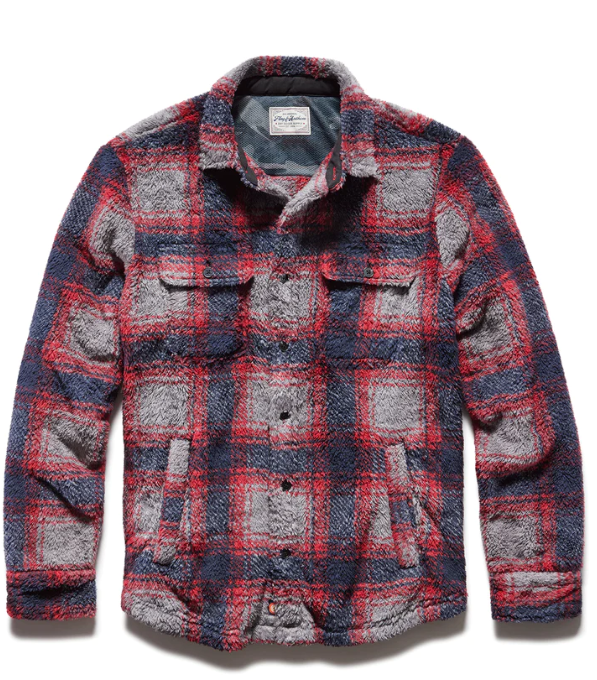 Atoka Shaggy Sherpa Shirt Jacket (Shacket)
