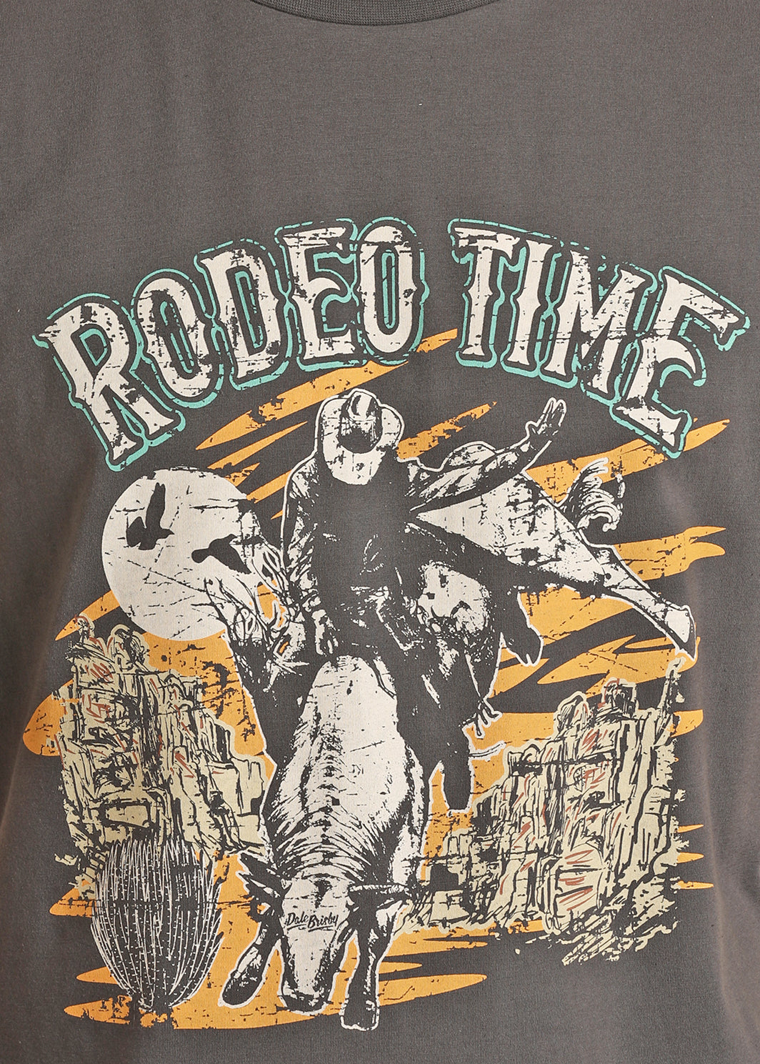 ROCK N ROLL DENIM® DALE BRISBY RODEO TIME GRAPHIC TEE