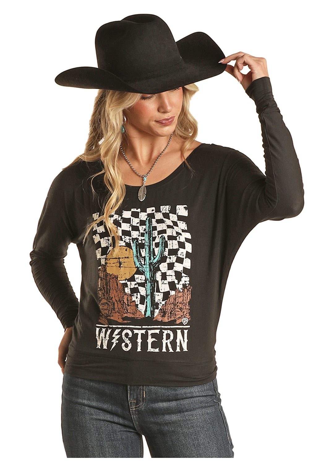 Womens Graphic Pullover