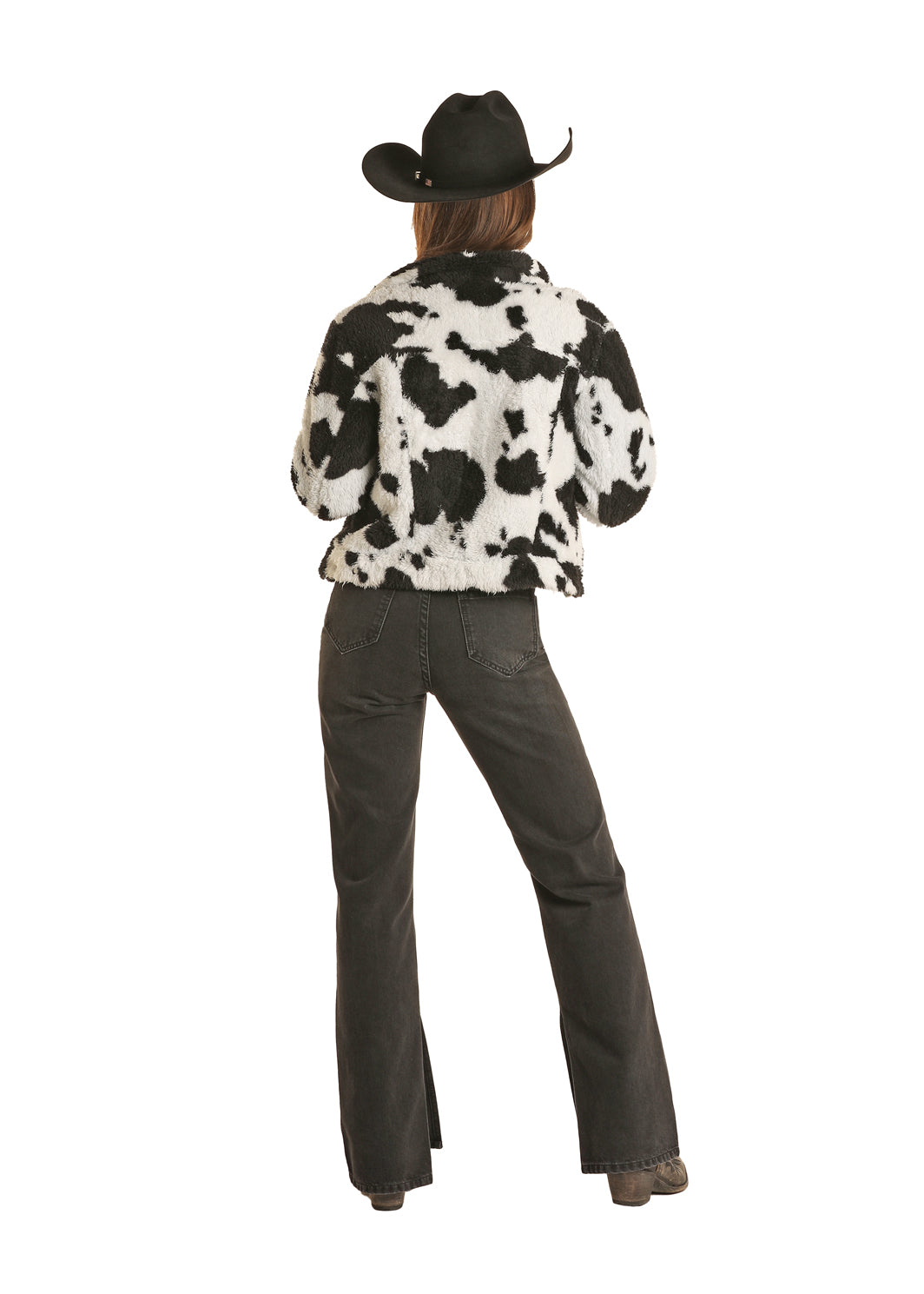 Rock & Roll: Women’s Denim And Sharpa Light Wash Jacket