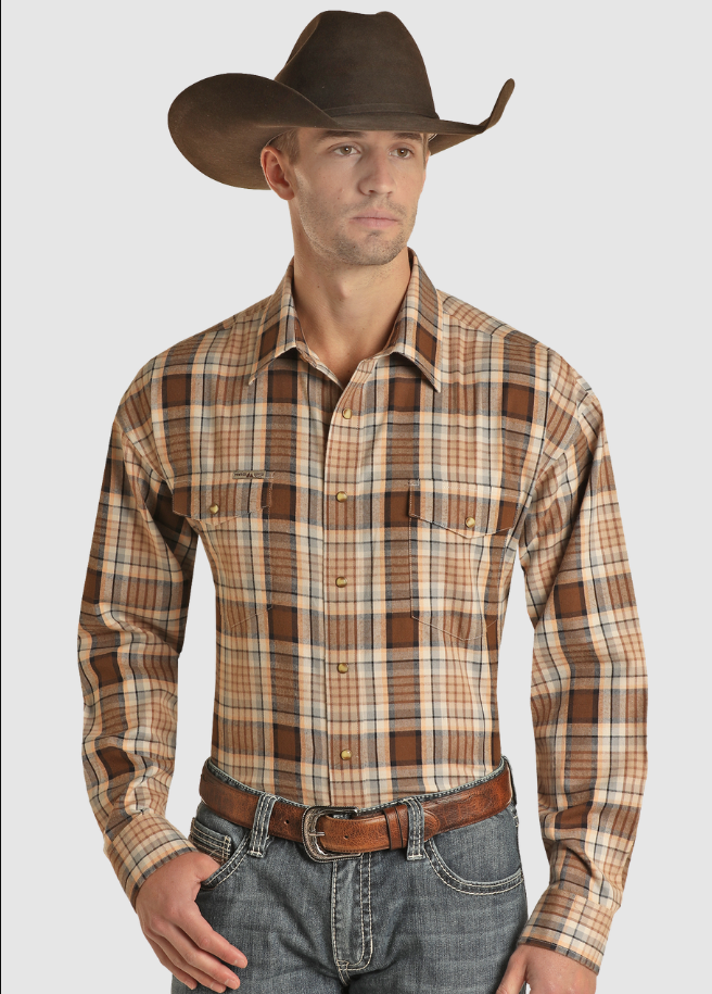 Powder River Plaid Shirt Jacket