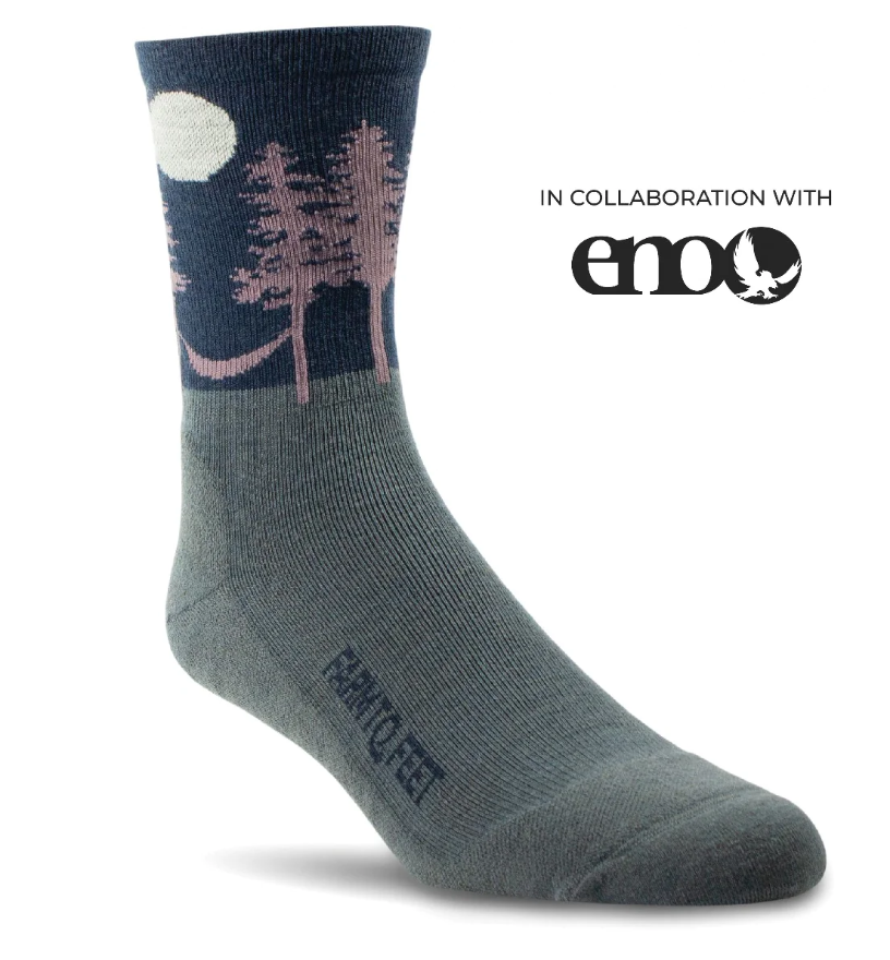 Asheville – Trail Light Cushion 3/4 Crew Sock