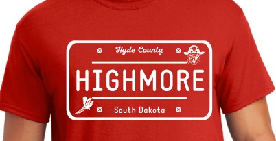 Highmore License Plate Short Sleeve T-Shirt