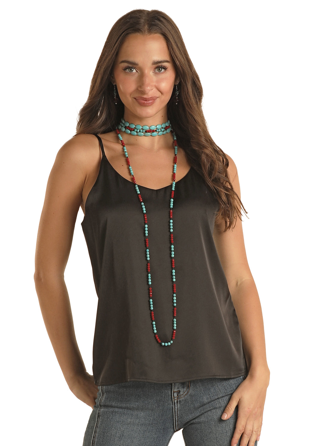 Panhandle Ladies Satin Cami