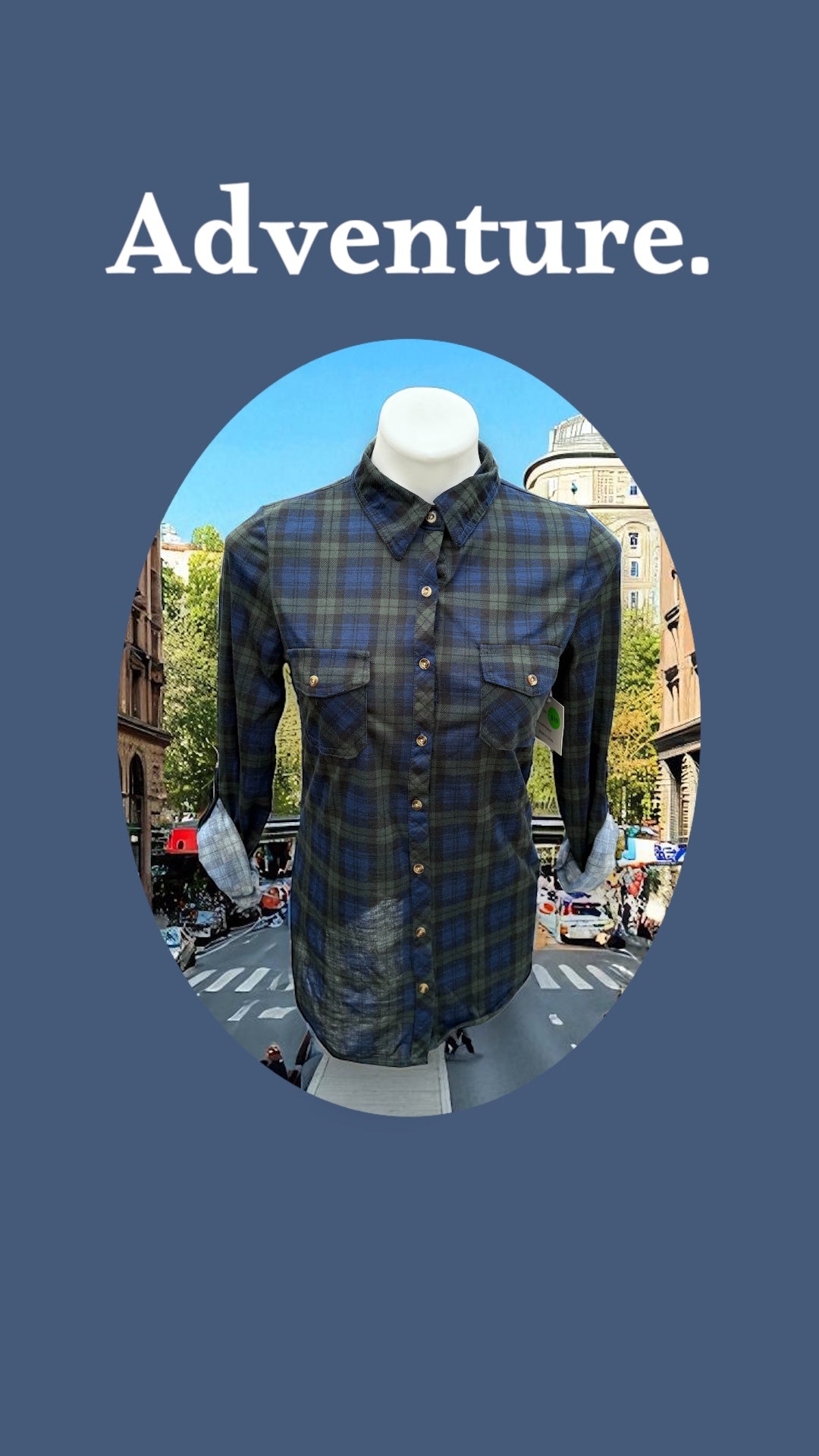 Ladies Plaid Tops