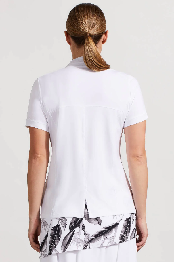 PERFORMANCE UPF 50+ V-NECK TOP by TRIBAL