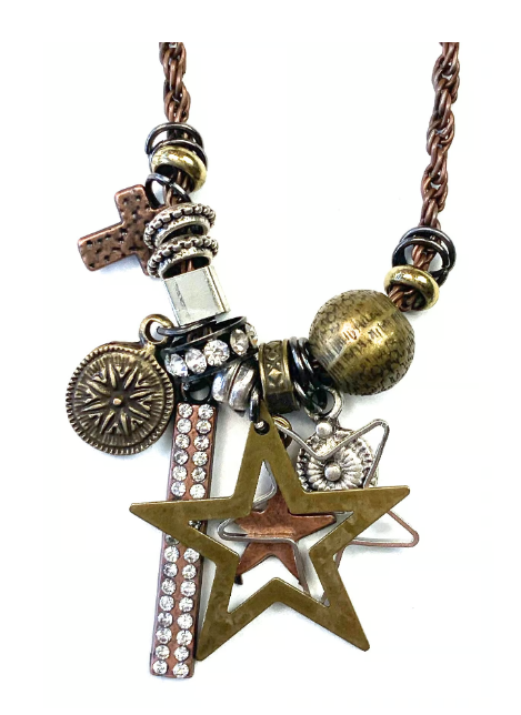Necklace with Mixed Stars