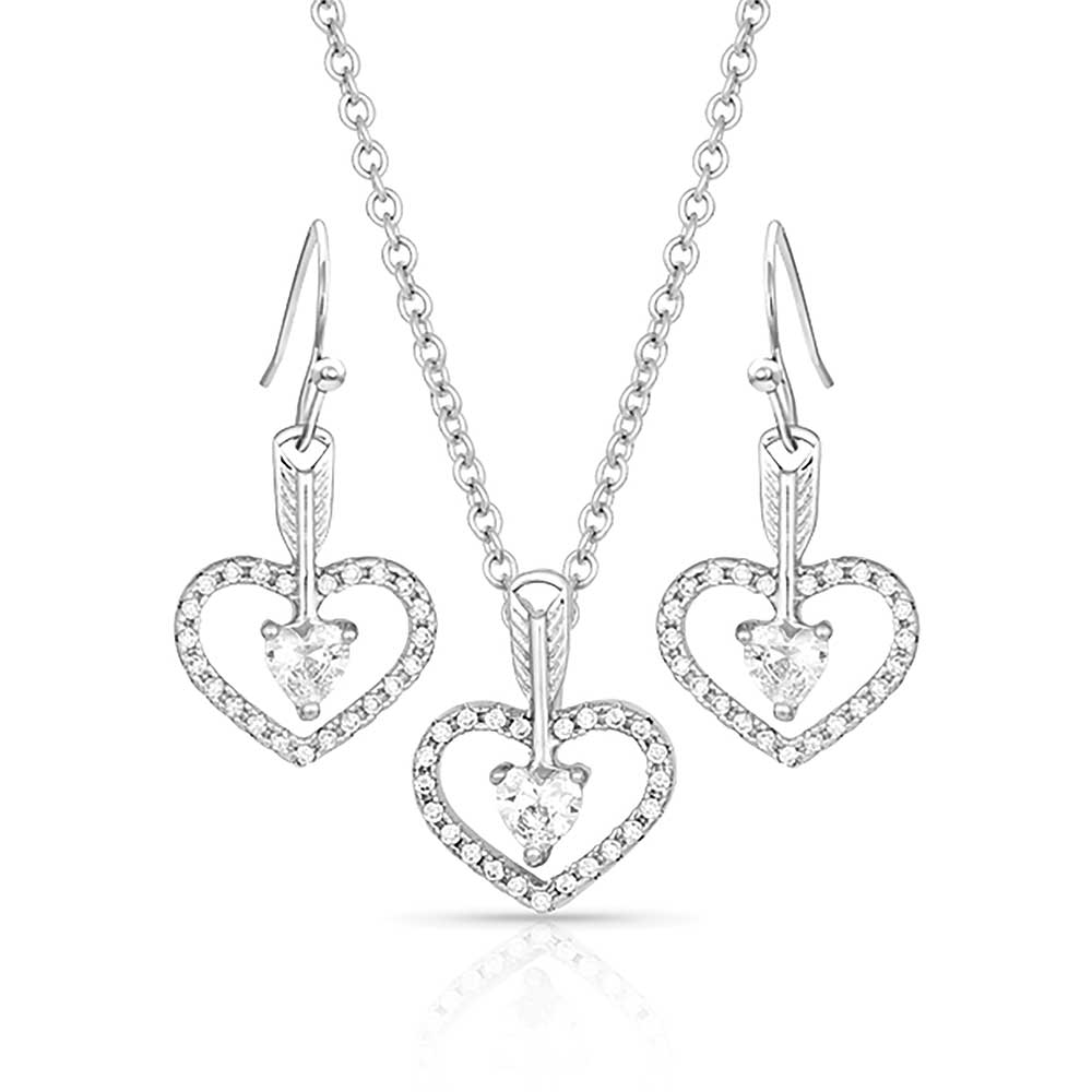 Straight To The Heart Arrow Jewelry Set
