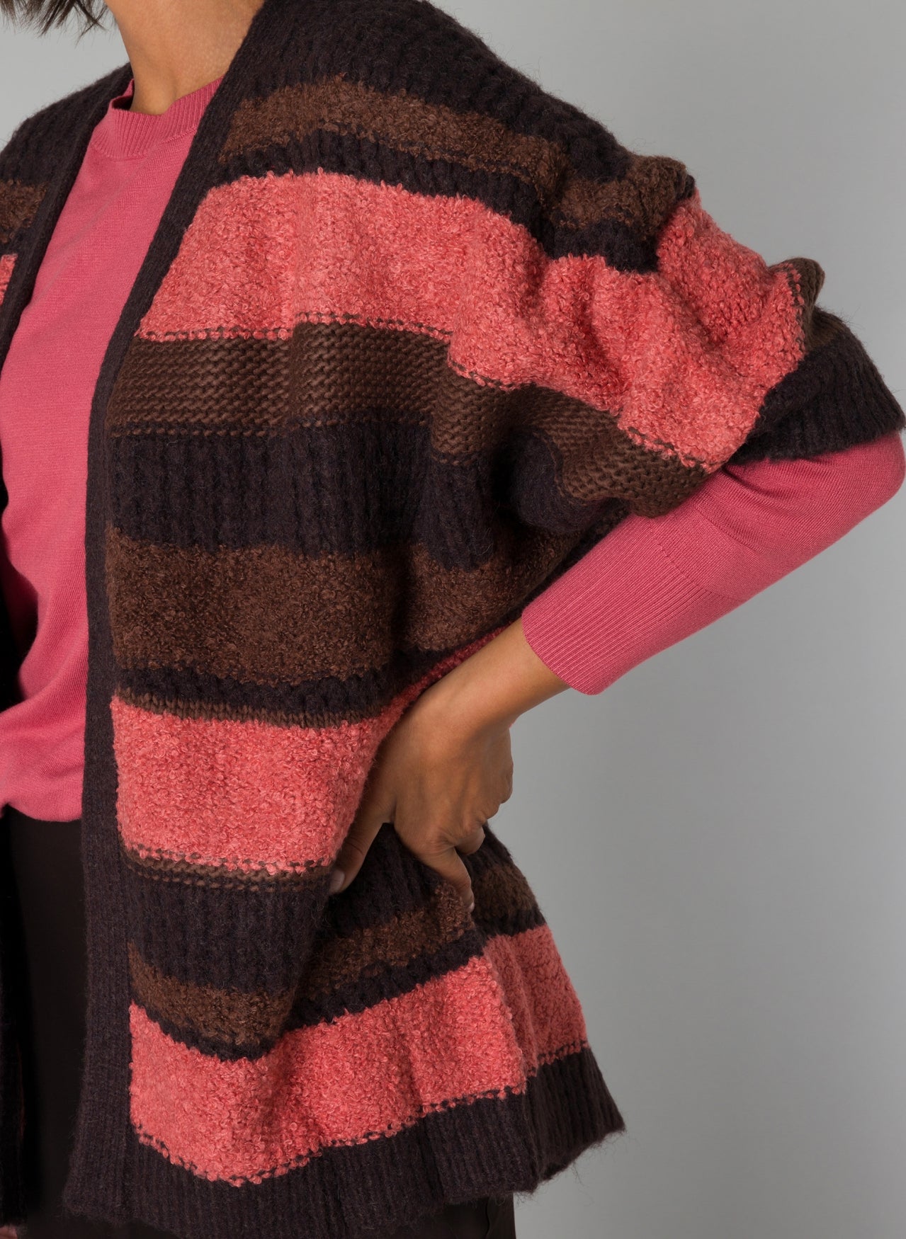 Odera Solid Knitted Cardigan