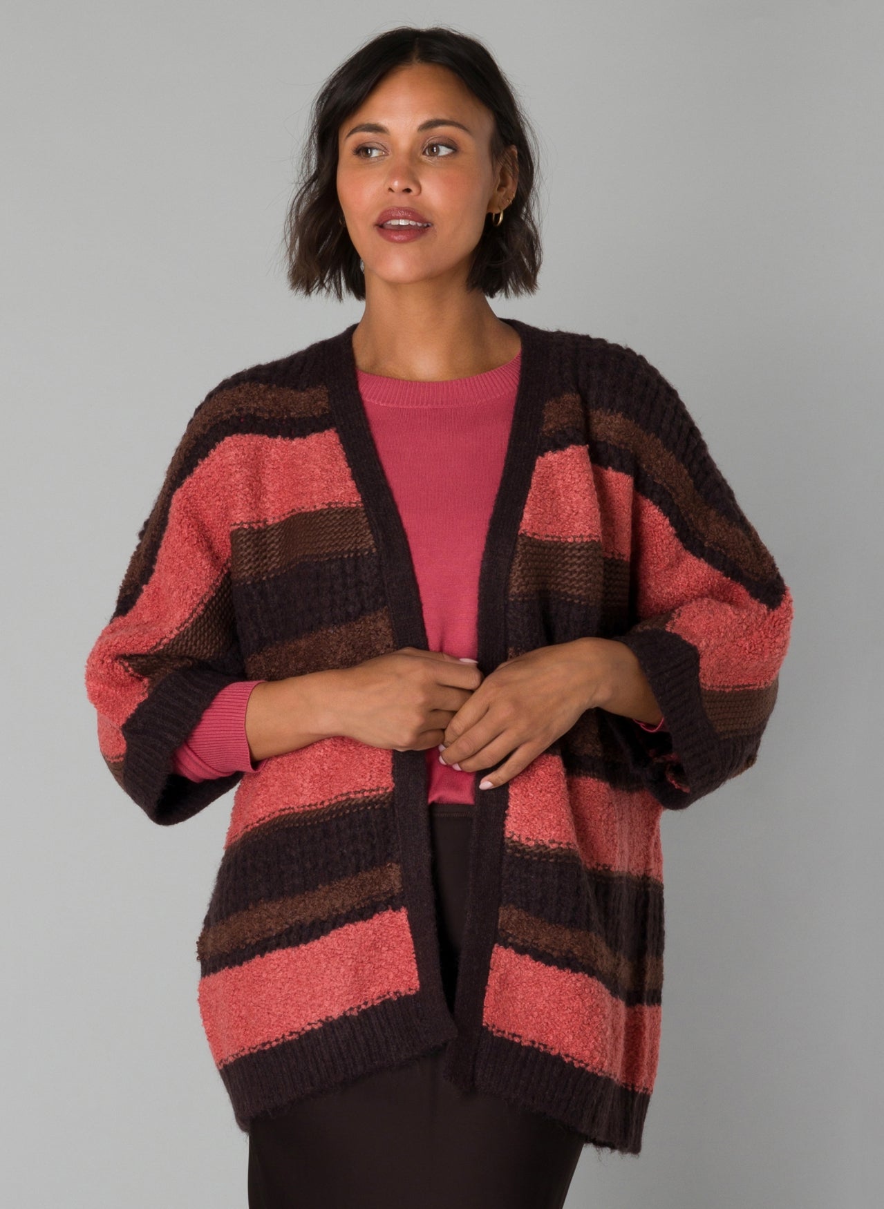 Odera Solid Knitted Cardigan