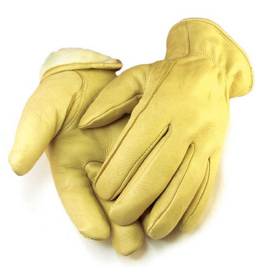 Mens Deerskin Lined Gloves