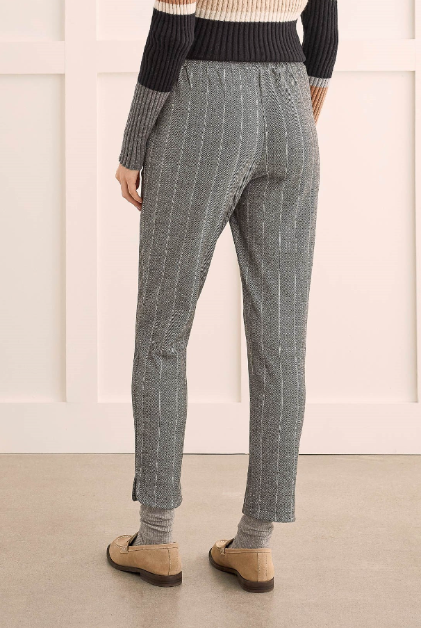 TIE WAIST SOFT PONTE PANTS