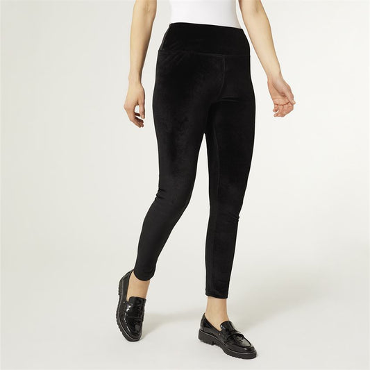 Rowan Wide Waist Velour Legging