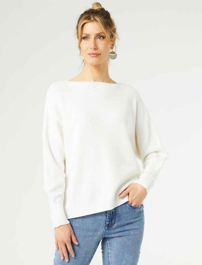 RELAXED CIANA PULLOVER SWEATER