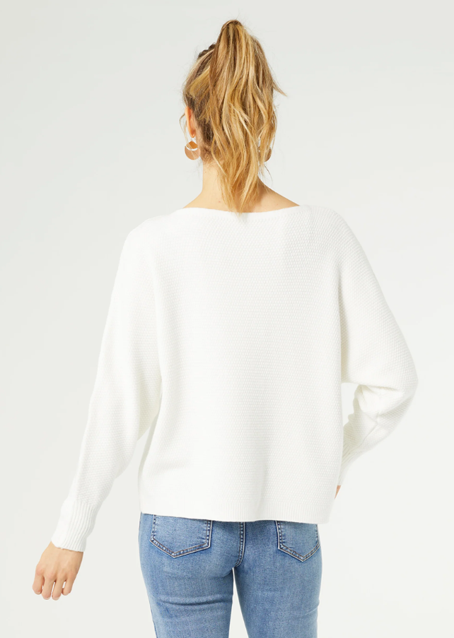 RELAXED CIANA PULLOVER SWEATER