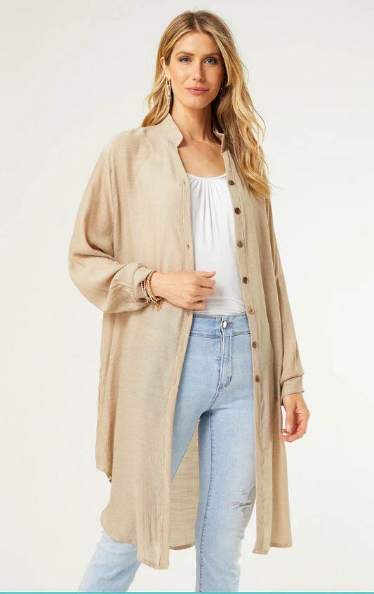 ANGIE BUTTON DOWN CARDIGAN