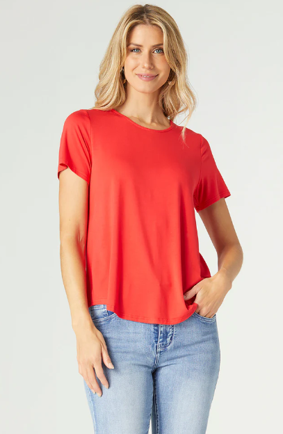 ERIN PLEAT BACK TEE