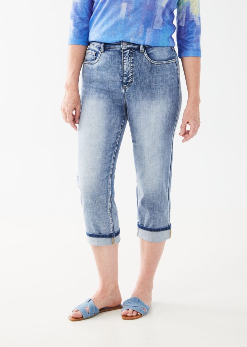 Suzanne FDJ Capri Denim Jeans