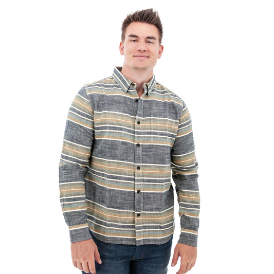 Tall Chase Organic Hidden Button-Down Shirt