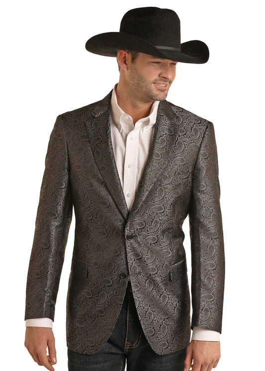 Cowboy Men's Paisley Western Sports Coat