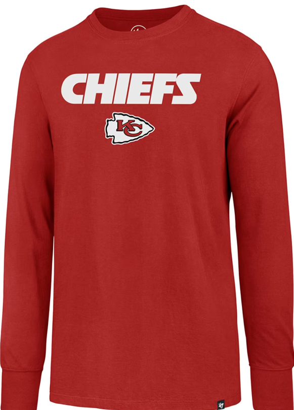 Kansas City Chiefs Red Pregame Long Sleeve T Shirt