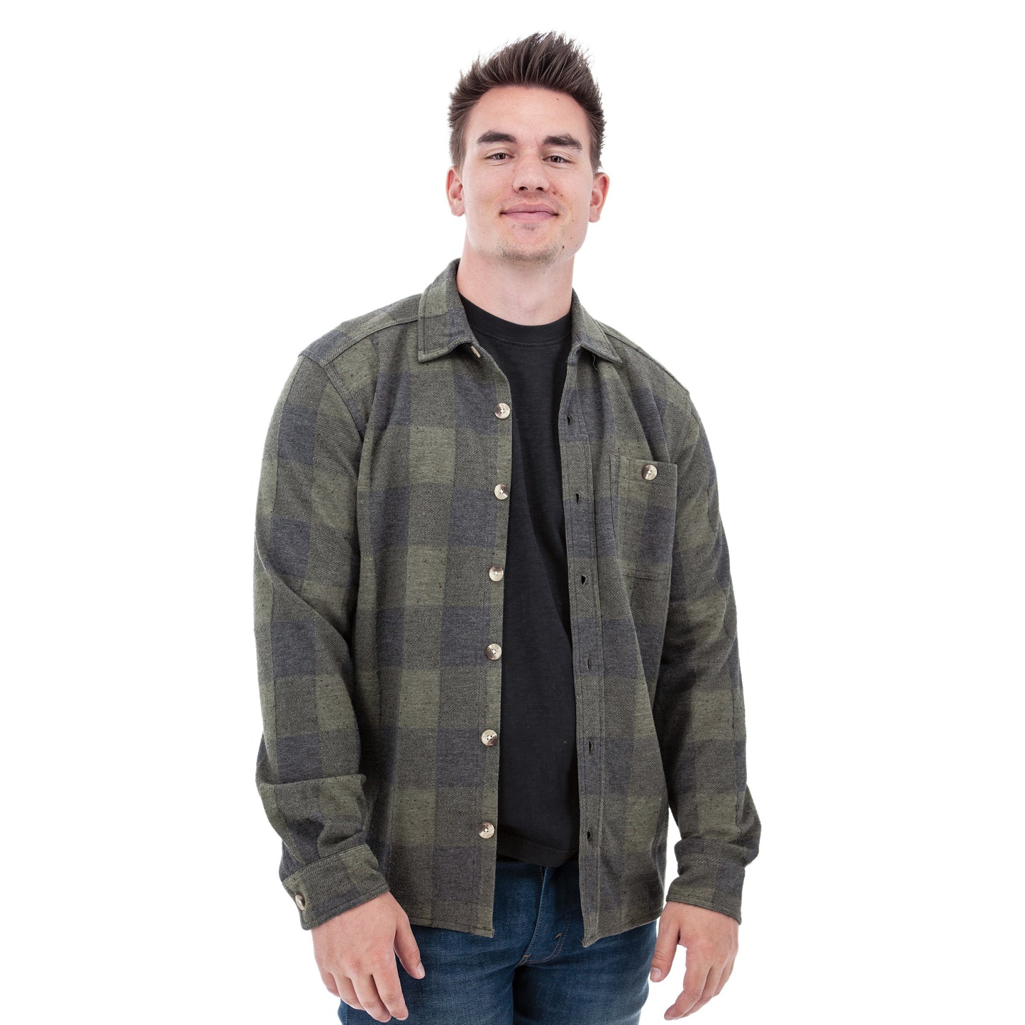 Kolson Plaid Fleece Overshirt