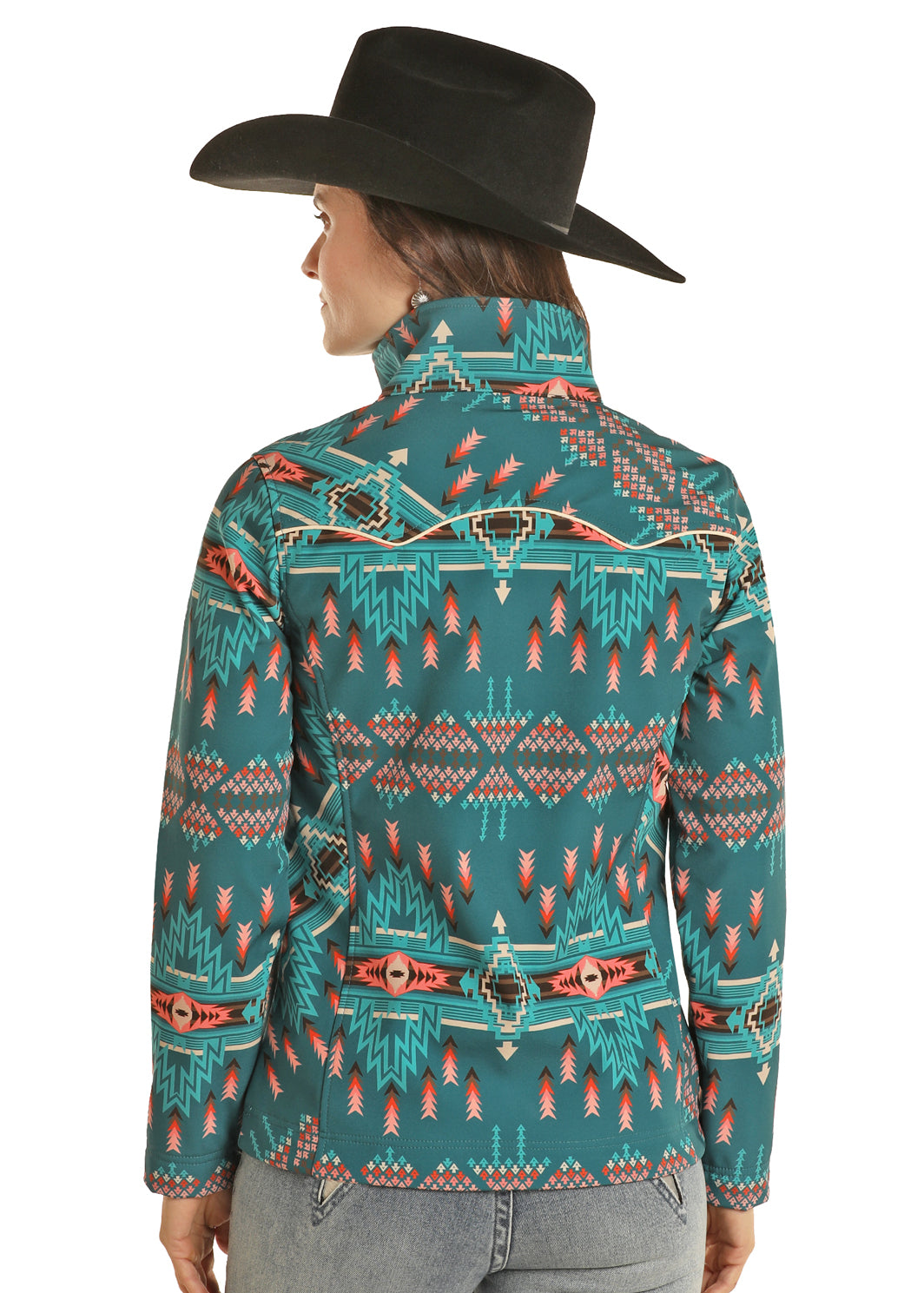 Powder River Women's Aztec Soft Shell Rodeo Jacket