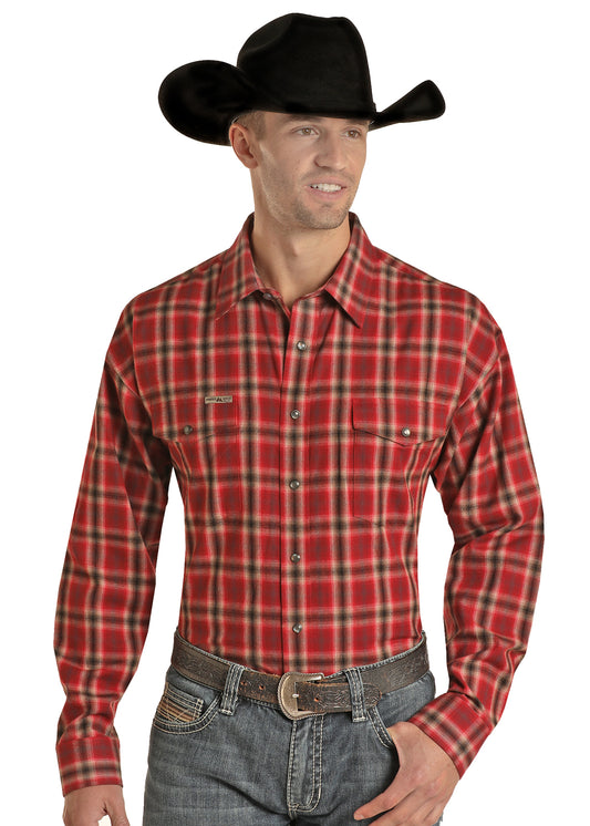 Powder River Plaid Shirt Jacket