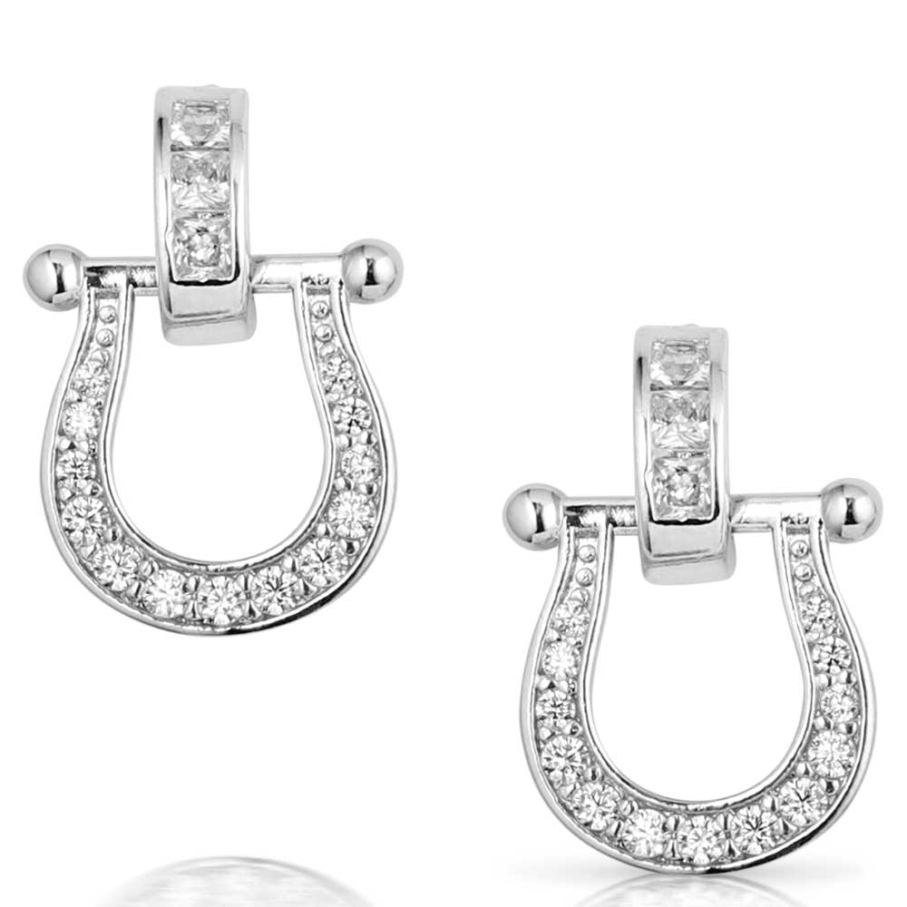 Ride in Style Crystal Earrings