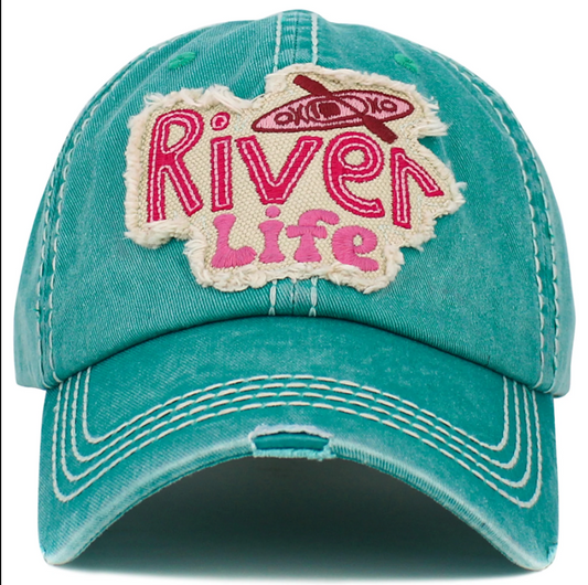 River Life Hat - Turquoise