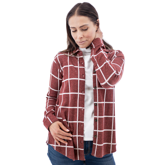 Alora Boyfriend Fleece Shirt