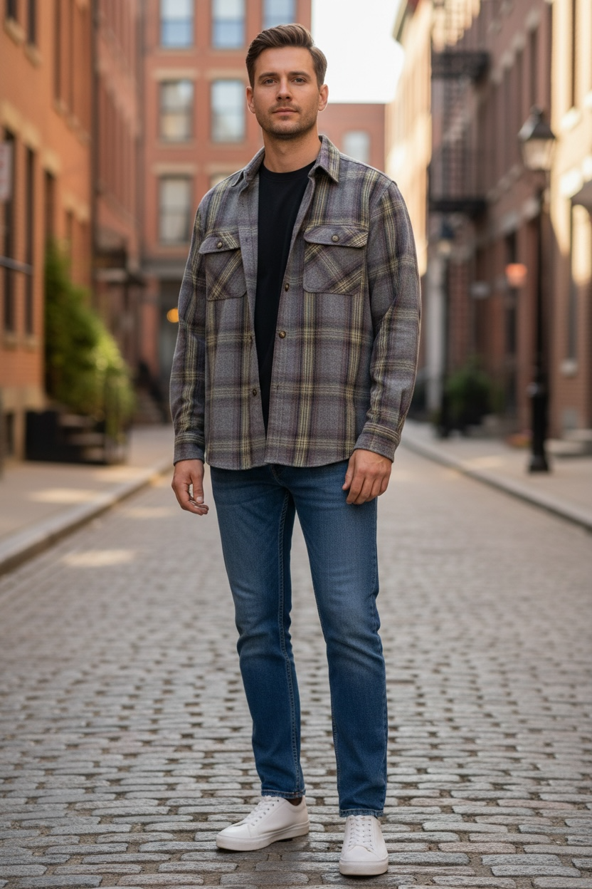 Heavy Weight Wool Shirt Jacket