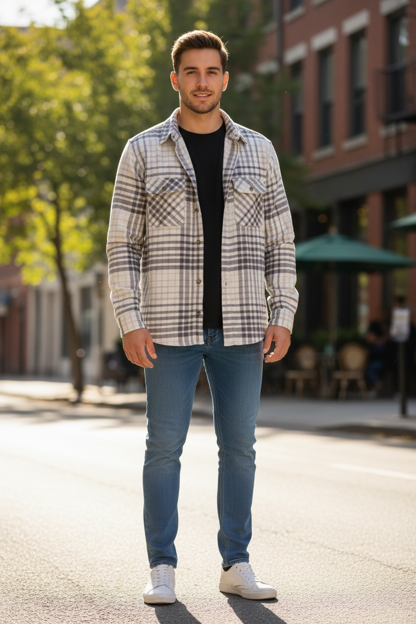Men's Brawny Flannel Shirt