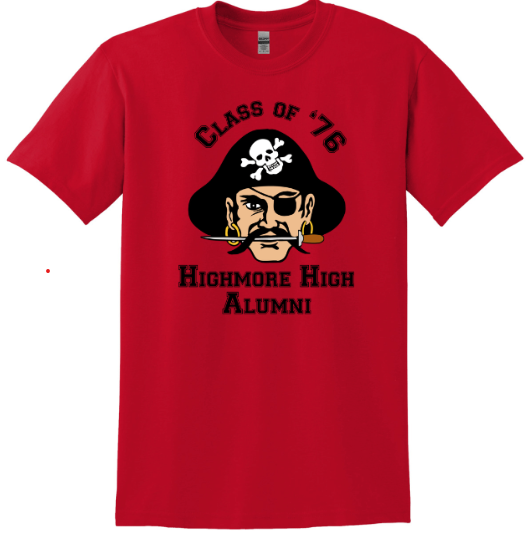 HHS Class of 1976 Reunion T-shirt Design #2