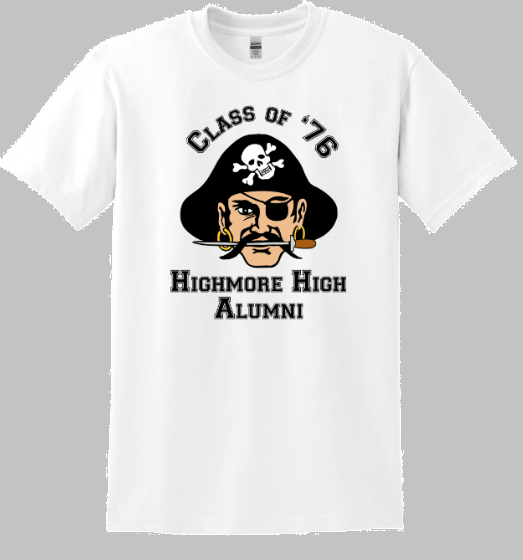 HHS Class of 1976 Reunion T-shirt Design #2