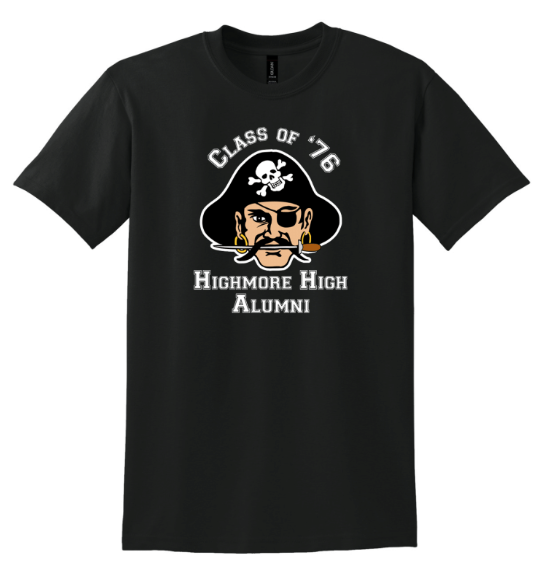 HHS Class of 1976 Reunion T-shirt Design #1