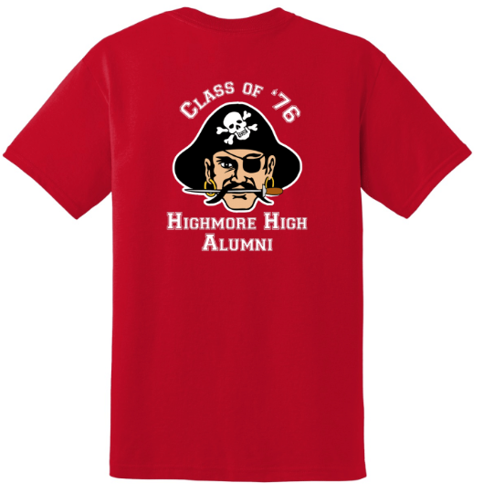 HHS Class of 1976 Reunion T-shirt Design #1