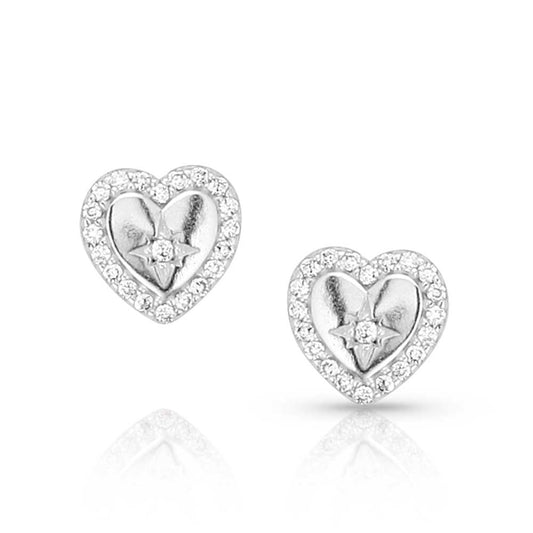 Love In My Heart Crystal Earrings